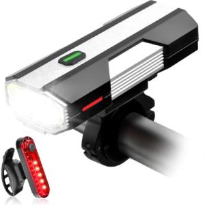 Rechargeable Voph Bike Light Set with 10 Modes