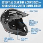 Razor Youth Full Face Bicycle Helmet - Black
