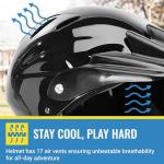 Razor Youth Full Face Bicycle Helmet - Black