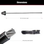 Master Lock Python Keyed Bike Lock - 6 Feet