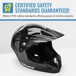 Razor Youth Full Face Bicycle Helmet - Black