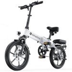 Isinwheel 16-Inch Electric Bike for Adults & Teens