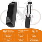 Pmrixan 36V 20AH Lithium Ebike Battery with USB