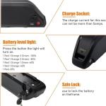 Pmrixan 36V 20AH Lithium Ebike Battery with USB