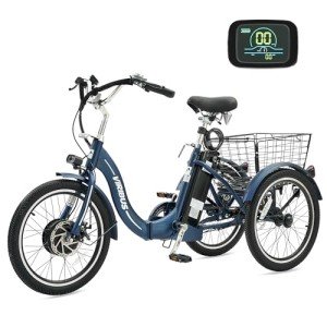 Viribus 20" Folding Electric Tricycle for Adults