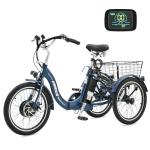 Viribus 20" Folding Electric Tricycle for Adults