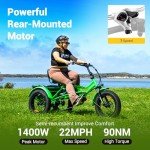 ADDMOTOR 750W Electric Trike for Adults - Orange