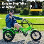 ADDMOTOR 750W Electric Trike for Adults - Orange