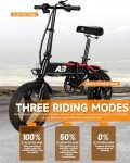 Setohet 14" Folding Electric Bike for Adults