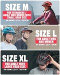 VICTGOAL Bike Helmet with USB Light & Goggles