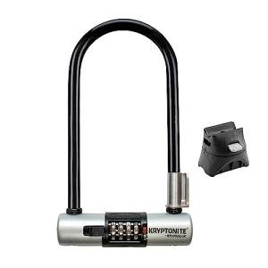 Kryptonite KryptoLok Combo U-Lock, 4-Digit Security