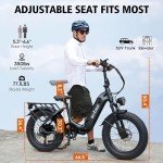 ACTBEST Knight Folding Electric Bike with 1000W Motor