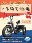 750W Electric Adult Trike with Large Basket