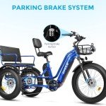 Zycle Z700 2-Seater Electric Tricycle for Adults