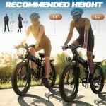 2350W Folding Electric Bike with 7-Speed Gear