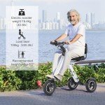 TopMate ES35 Foldable Electric Scooter Trike for Adults