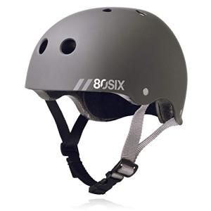 80Six Youth Multi-Sport Helmet, Matte Gray