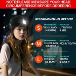 DKONI LED Bike Helmet for Commuters - Black