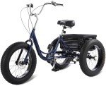 Prapark 20-Inch 3-Wheel Adult Tricycle with Basket