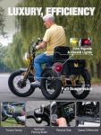 Meetone Adult Dual Motor Electric Tricycle, 130 Miles