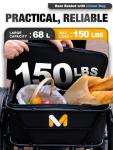 Meetone Adult Dual Motor Electric Tricycle, 130 Miles
