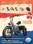 Adult Electric Tricycle with 110-Mile Range
