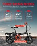 GOKU 350W Folding Electric Bike for Adults