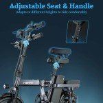 14-Inch Folding Electric Bike with 600W Motor