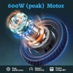 14-Inch Folding Electric Bike with 600W Motor