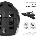 BATFOX Mountain Bike Helmet for Men and Women