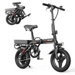 Spacewalk Lightweight Folding Electric Bike - 500W Motor