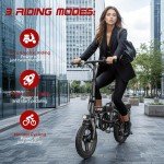 Spacewalk Lightweight Folding Electric Bike - 500W Motor