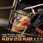 Lightweight Folding Ebike, 400W Motor, 22MPH Speed