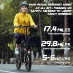 Spacewalk Lightweight Folding Electric Bike - 500W Motor