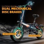 Lightweight Folding Ebike, 400W Motor, 22MPH Speed