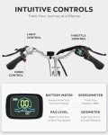 Viribus 20-Inch Folding Electric Tricycle for Adults