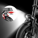 Powerful Folding Electric Bike with Fat Tires