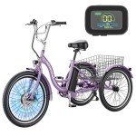 MOONCOOL 350W Electric Tricycle for Adults