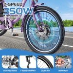 MOONCOOL 350W Electric Tricycle for Adults