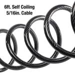 Master Lock 8114D 6ft Combination Bike Lock