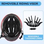 Veltuno Lightweight Cycling Helmet with Light