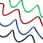 10 Pack Bike Lock Cables with Keys - 41.3