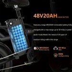 DDC SPORT 48V Folding Electric Bike for Adults