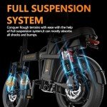 DDC SPORT 48V Folding Electric Bike for Adults