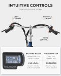 Viribus 350W Electric Tricycle for Adults, Deep Blue