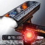Super Bright 5000 Lumens Bike Lights - Front & Back