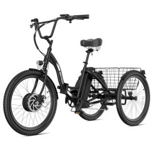 ANCHEER 350W Folding Electric Tricycle for Adults