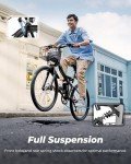 Isinwheel M40 Folding 500W Electric Bike with Basket
