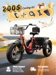 960W Electric Tricycle for Adults – 50-Mile Range