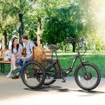 ANCHEER 350W Folding Electric Tricycle for Adults